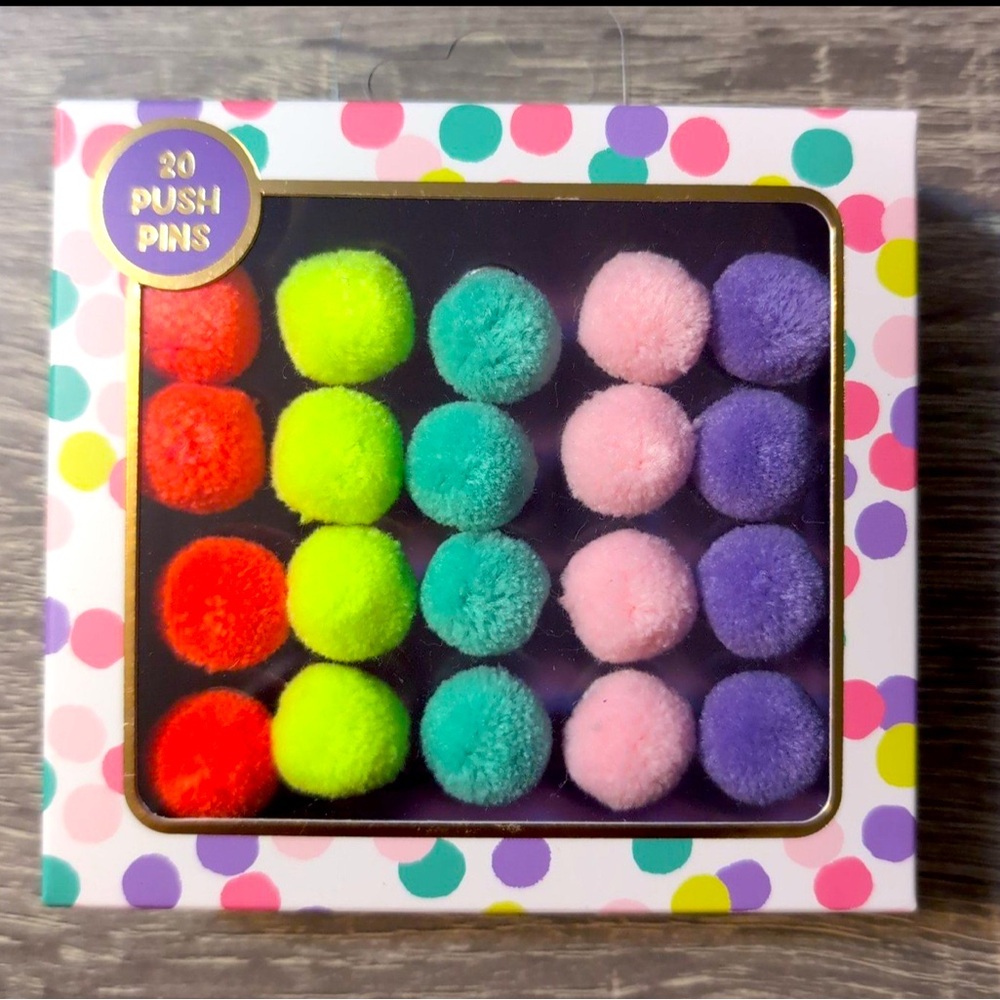 JBC Push Pins Pom Pom’s